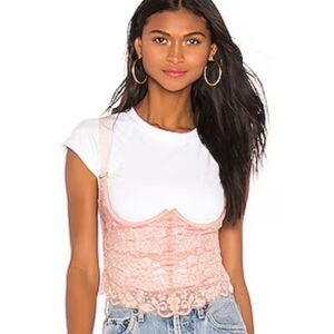 We Are HAH by Free People Bust A Move Bustier - Copper Rose